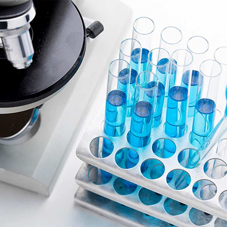 high-angle-blue-chemical-substances-arrangement 780x780px